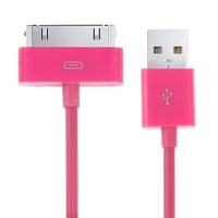 cable-charge-synchronisation-rose-iphone-4