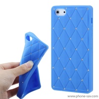 coque-silicone-strass-bleu-iphone-5